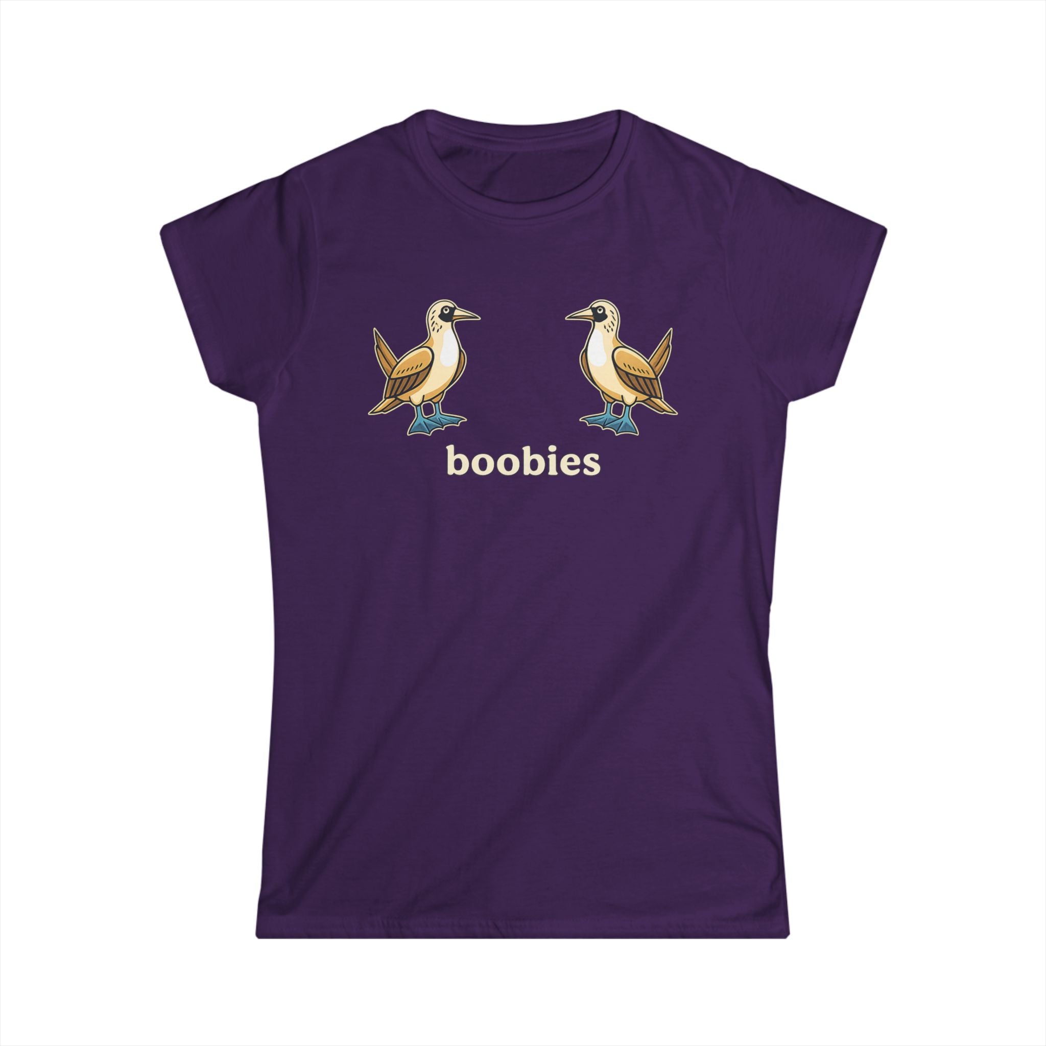 Boobies Funny Bird Tee – Blue Footed Boobies Shirt, Bird Lover Gift, Adult Humor Graphic Tee