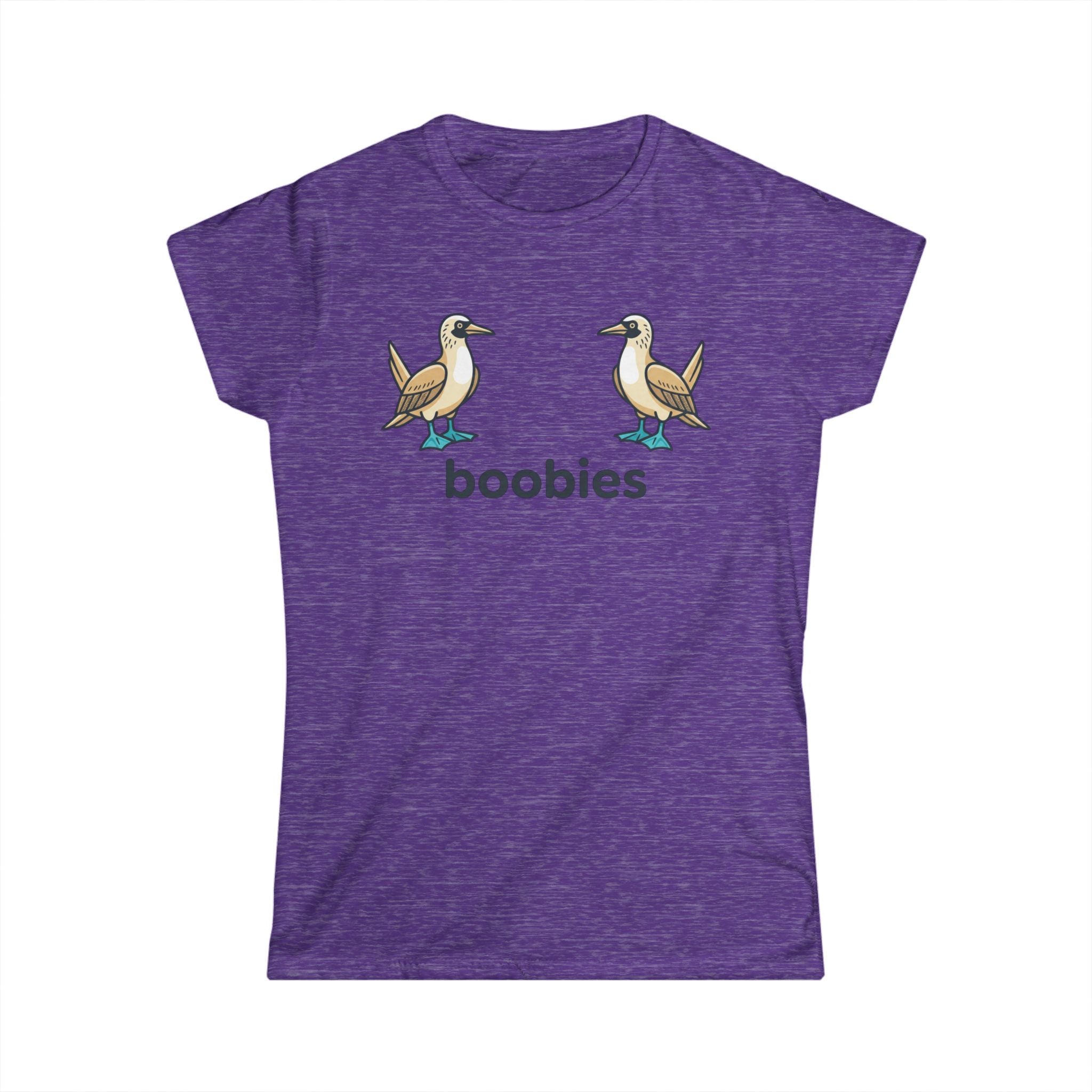 Boobies Funny Bird Tee – Blue Footed Boobies Shirt, Bird Lover Gift, Adult Humor Graphic Tee