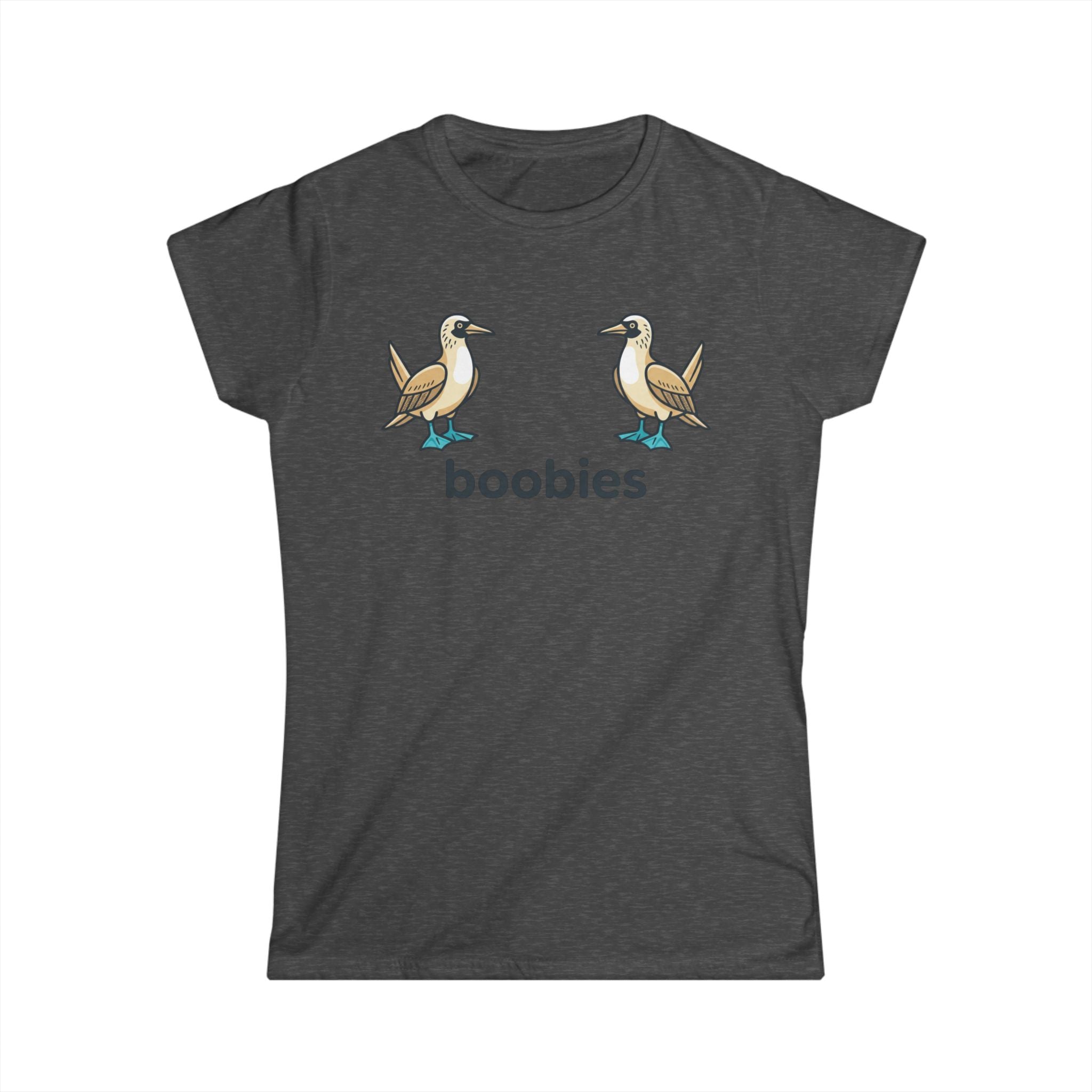 Boobies Funny Bird Tee – Blue Footed Boobies Shirt, Bird Lover Gift, Adult Humor Graphic Tee