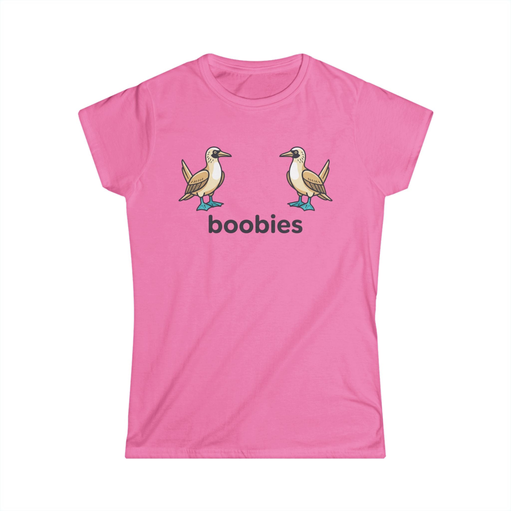 Boobies Funny Bird Tee – Blue Footed Boobies Shirt, Bird Lover Gift, Adult Humor Graphic Tee